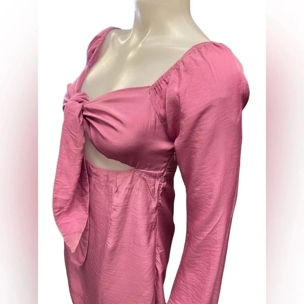Princess Polly Adriana Pink Mini Dress Size 6 - Picture 4 of 10